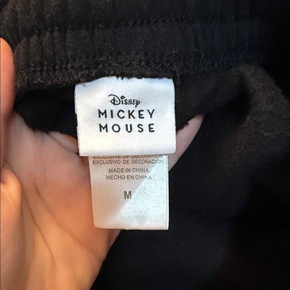 Disney Mickey Mouse Black Unisex Sweatshirt - Picture 2 of 2